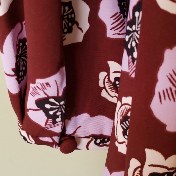 LOFT long sleeve drop waist dress - Picture 5 of 7